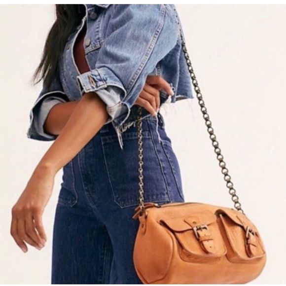 Free People Dylan Chain Mini Duffle Bag - Picture 2 of 6